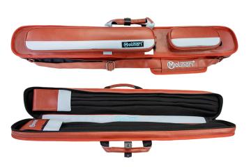 Cuebag Molinari Retro redbrown - bluegrey 2B/4S