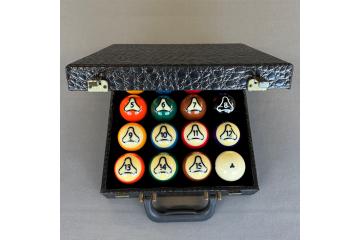 Koffer voor poolballen