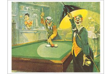 poster  'Clown' Bernard Leemker