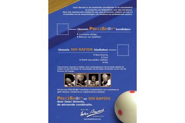 Simonis PRECISHOT bandlaken, breedte 48 cm