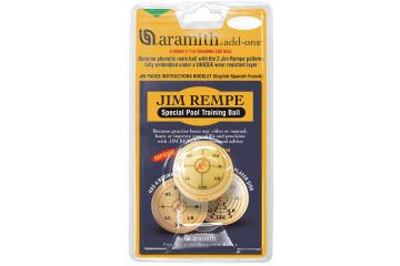 Jim Rempe - Bola de entrenamiento para Pool con libro de instrucciones