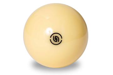 Bola blanca 57,2 mm Super Aramith logotipo negro