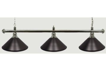 stanglamp 3 x zwarte kap