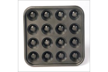 ballen-plateaux voor 16 poolballen