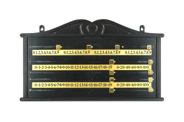 scorebord snooker 4 spelers economy