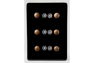 Zwart scorebord 3 spelers klein