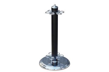 Keurek rond voor 6 keuen - Zwart