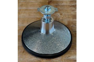 stelpoot chroom hard plastic 16cm + ring M12